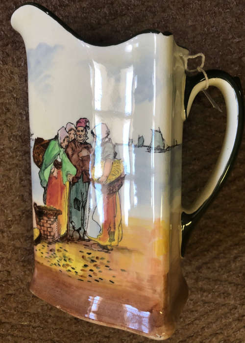 ROYAL DOULTON FISHER FOLK LARGE JUG
