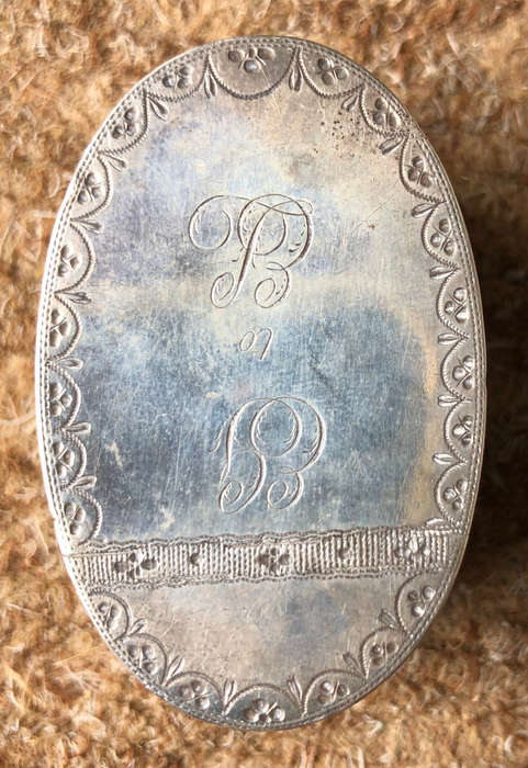 1798 HALLMARKED GEORGIAN SILVER SNUFF BOX