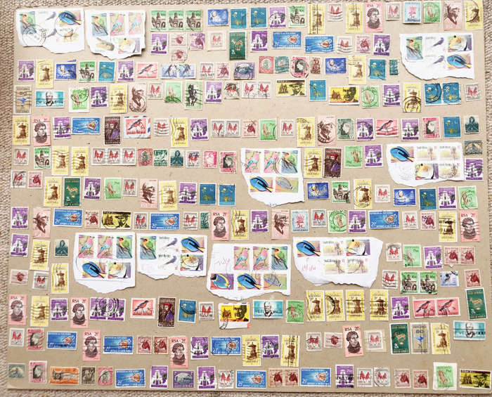 STAMPS SOUTH AFRICA COLLECTION OF 270