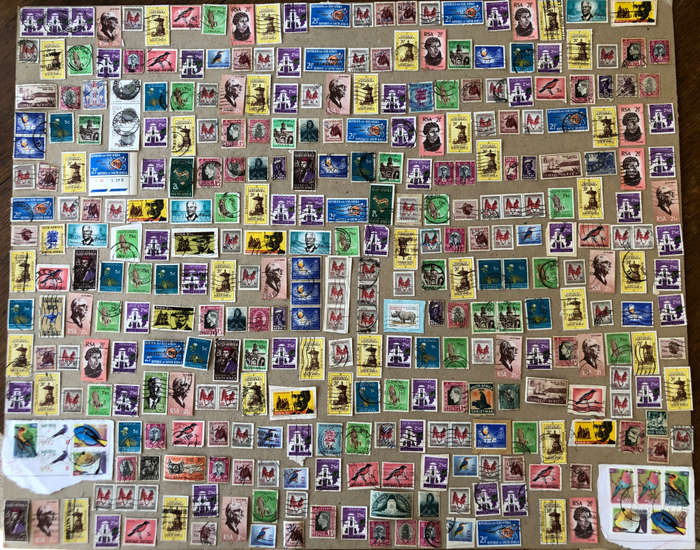 STAMPS SOUTH AFRICA COLLECTION OF OVER 300