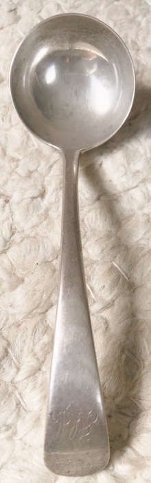SILVER SAUCE LADLE HALLMARKED 1917