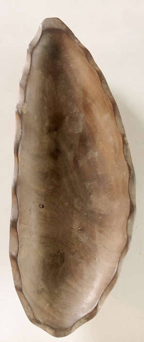 AFRICAN WOOD CARVED BOWL