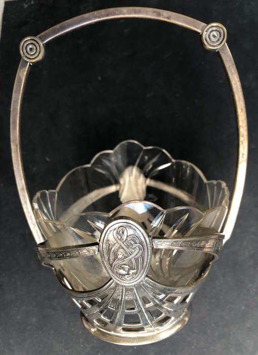 WMF BRIDES BASKET ART NOUVEAU CIRCA 1909