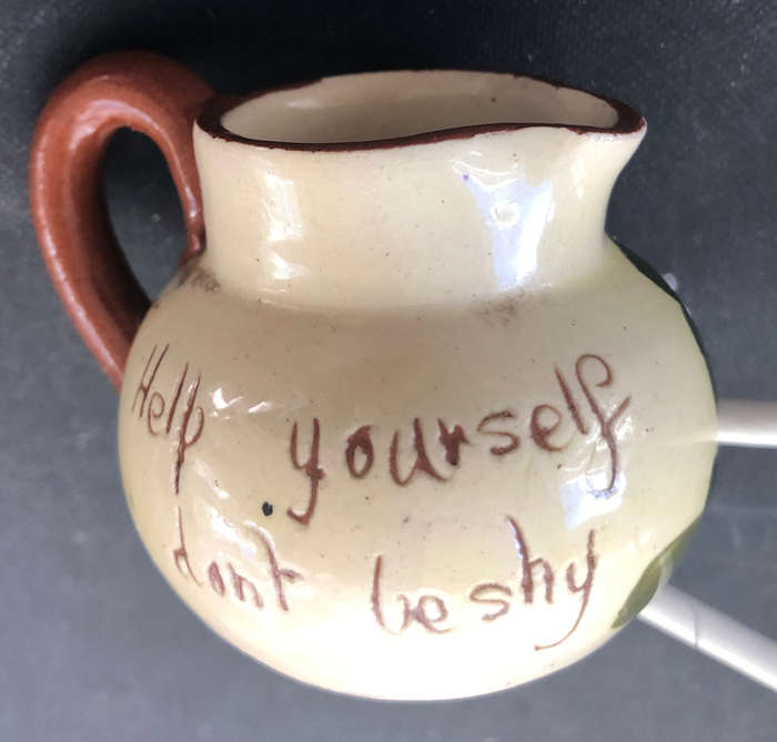 MOTTO WARE JUG