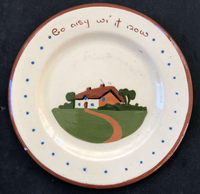 MOTTO WARE PLATE