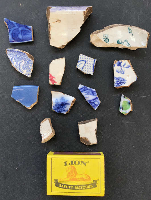 SHIPWRECK SHARDS OF PORCELAIN