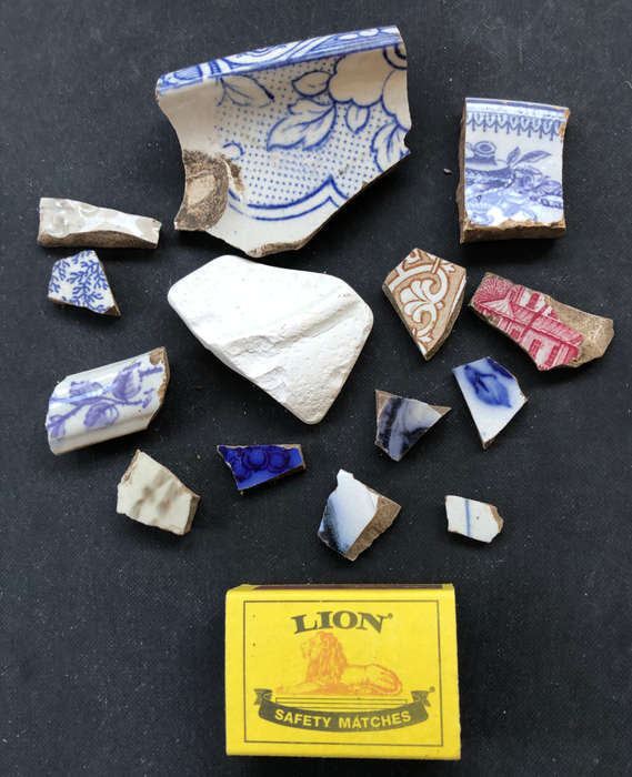 SHIPWRECK SHARDS OF PORCELAIN