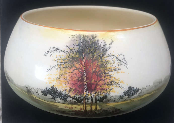 ROYAL DOULTON AUTUMN GLORY CIRCULAR BOWL