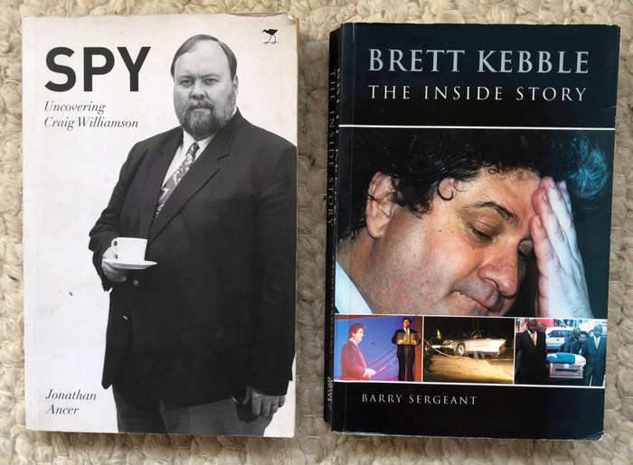 SPY BY JONATHAN ANCER AND BRETT KEBBLE BY BARRY SERGEANT