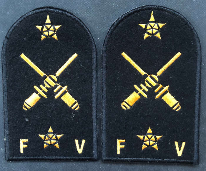 MILITARY EMBROIDERED EPAULETTES