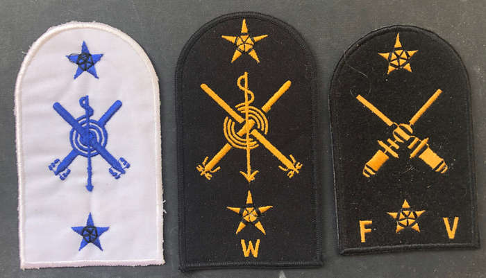 MILITARY EPAULETTES COLLECTION OF THREE SINGLES