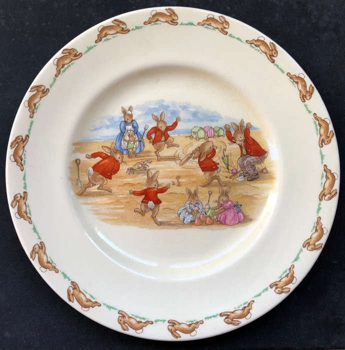 BUNNYKINS ROYAL DOULTON PLATE