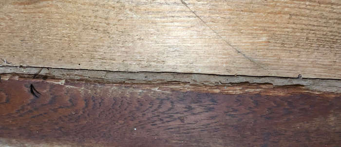 FRAME PICTURE OAK VERY LARGE VINTAGE