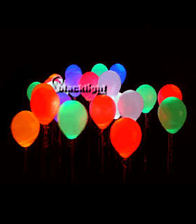 Blacklight Reactive Neon Balloons