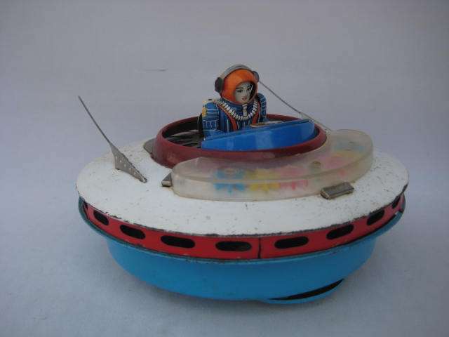 Tin Tinplate KO Sputnik Space Toy
