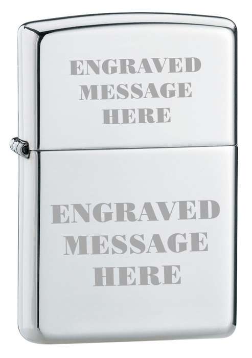 Personalised Zippo