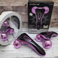 3D Face Roller Ball Massager V-Line Firming Tool, Face Lifting Massager for Skin Tightening