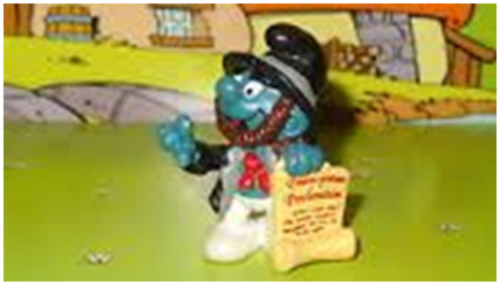 Abraham Lincoln Smurf