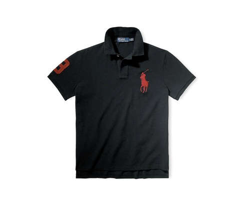 POLO SHIRT, BLACK FREE POSTAGE!