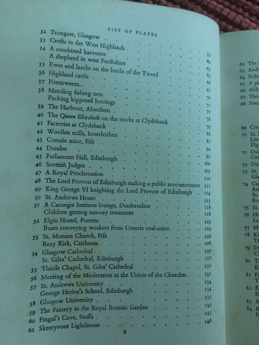 Scotland: A Description of Scotland and Scottish Life - Edited by Henry W Meikle HARDCOVER 1955