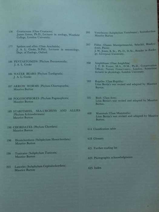 Larousse Encyclopedia of Animal Life - Paul Hamlyn / HARDCOVER