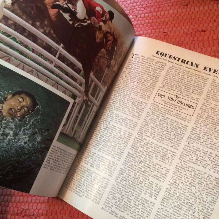 Olympic Games 1952 Special Edition Vintage Magazine