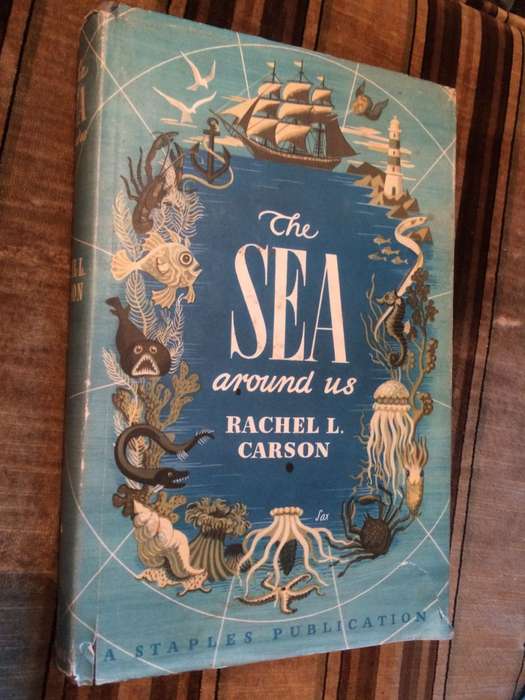 The Sea Around Us - Rachel L Carson (Hardcover 1953)