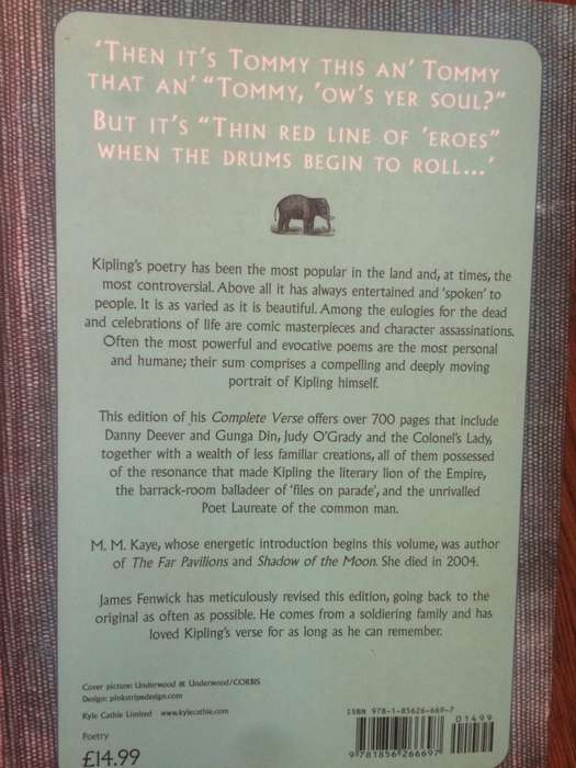 Rudyard Kipling: The Complete Verse