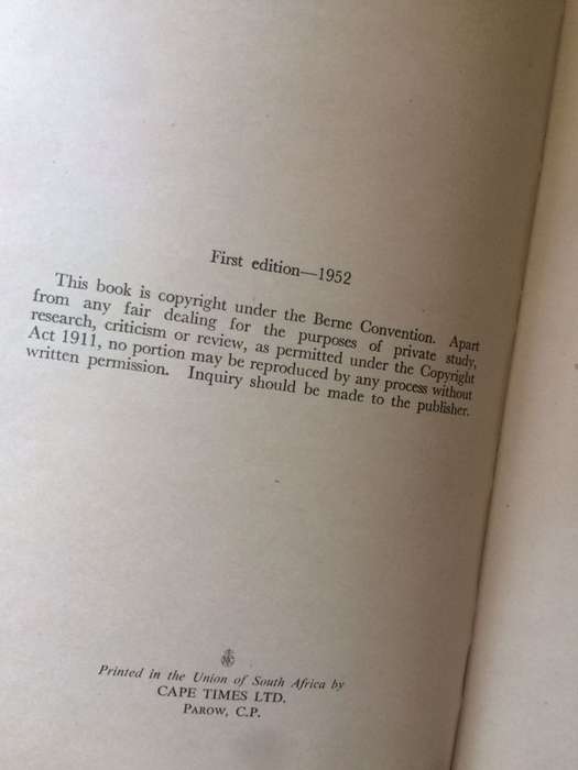 Lords of the Last Frontier - Lawrence G. Green (First Edition, 1952. Hardcover)