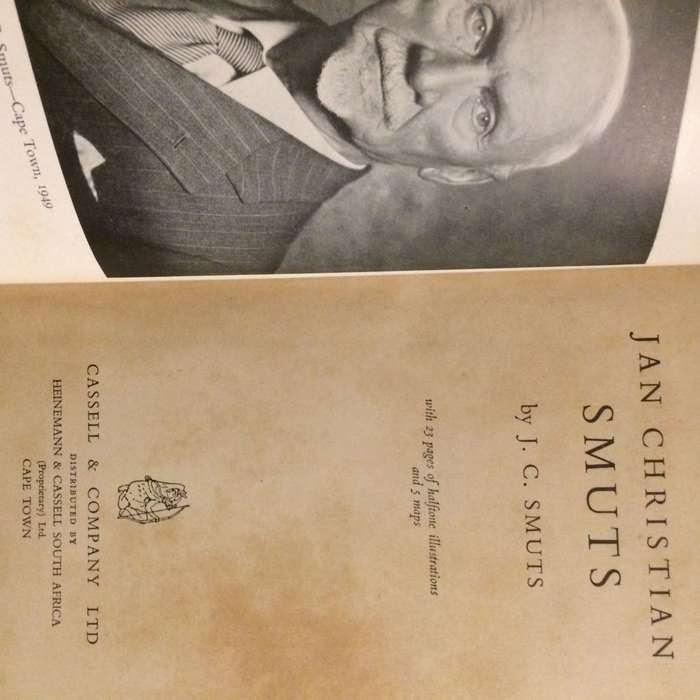 Jan Christian Smuts - JC Smuts (1952 1st Edition HARDCOVER)