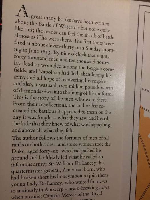 A Near Run Thing: The Day of Waterloo - David Howarth (1971 HARDCOVER)