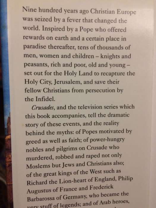 Crusades - Terry Jones & Alan Ereira (1994 1st Edition HARDCOVER)