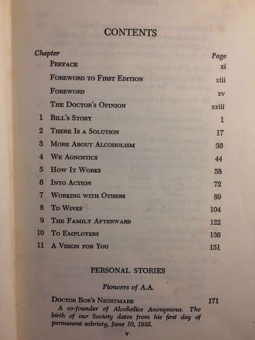 Alcoholics Anonymous (Big Book) | Second Edition (1964 HARDCOVER)