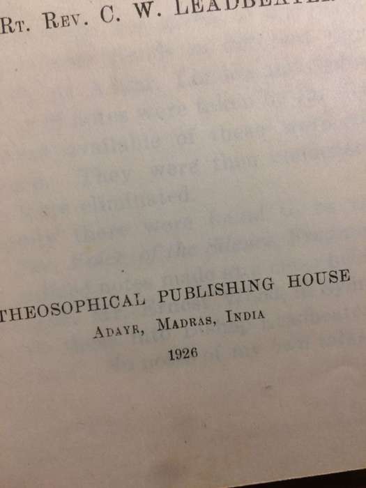 Talks on the Path of Occultism - Annie Besant & CW Leadbeater (1926 1st Edition HARDCOVER)