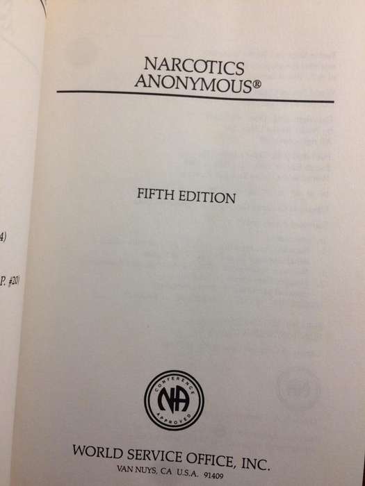NA - Narcotics Anonymous 5th Edition