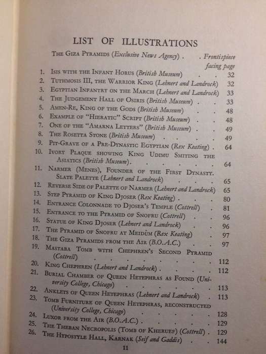 The Lost Pharaohs: The Romance of Egyptian Archaeology - Leonard Cottrell (1950 1st Edition)