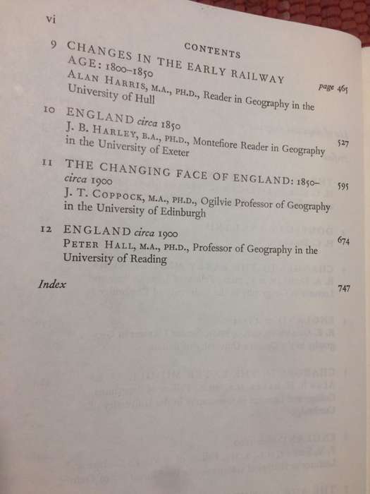 A New Historical Geography of England - Edited by HC Darby (1973 1st Edition Hardcover)
