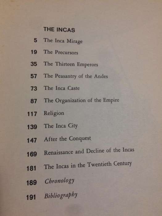 The Incas - Alfred Metraux (1965 1st Edition Hardcover)