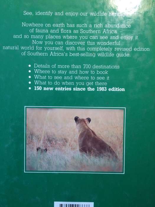 Game Parks and Nature Reserves of Southern Africa (1990 2nd Edition HARDCOVER)