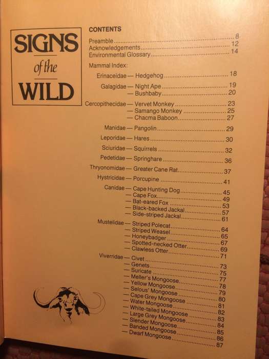 Signs of the Wild - Clive Walker (1993 4th Impression) VG+