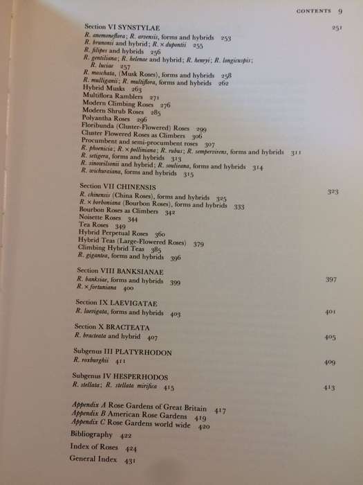 Classic Roses: An Illustrated Encyclopaedia and Growers Manual - Peter Beales (1985 1st Edition)