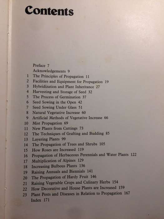 The Complete Book of Plant Propagation - Robert CM Wright & Alan Titchmarsh (1981 1st Edition HB)