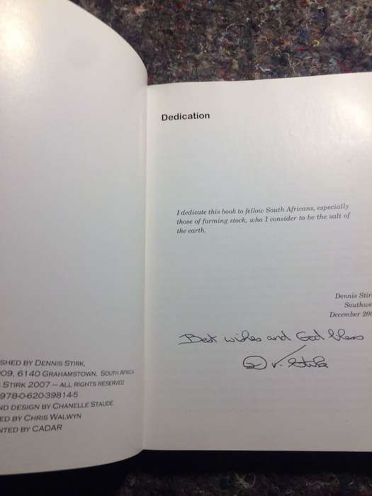 A Season of Living - Dennis Stirk (2009 1st Edition) *SIGNED BY THE AUTHOR*