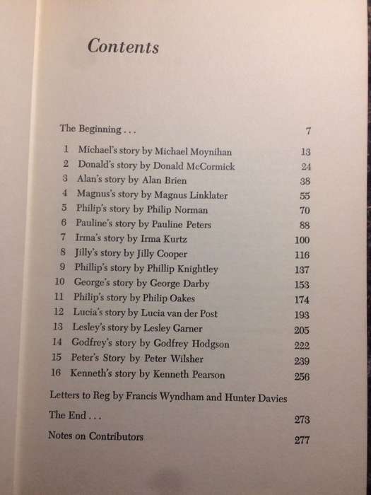 I Knew Daisy Smuten - Edited by Hunter Davies (1970 1st Edition HARDCOVER)