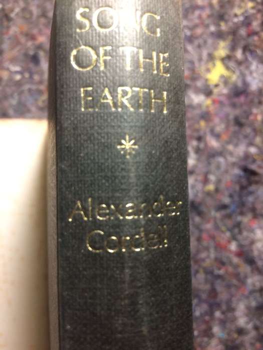 Song of the Earth - Alexander Cordell (1970 Hardcover)