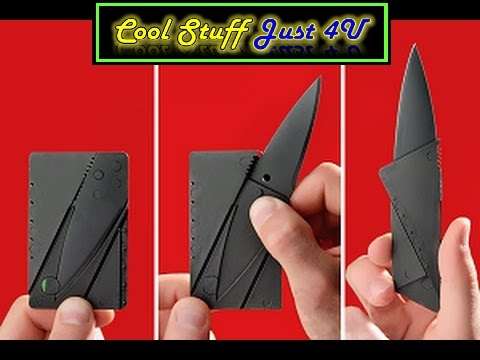CREDIT CARD TOOL KNIFE!!!