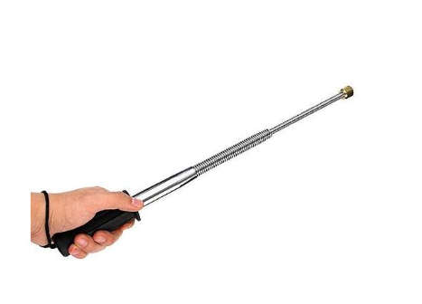 SELF DEFENSE SPRING and WEIGHT TIP FRICTION BATON!