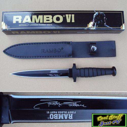 RAMBO FIRST BLOOD PART VI - COMBAT DAGGER!!!