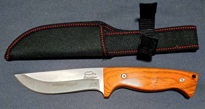PRO-DEFENCE KNIFE , DURBAN FIXED BLADE & SHEATH  **NEW**..25CM **