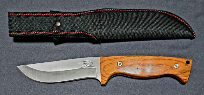 PRO-DEFENCE KNIFE , DURBAN FIXED BLADE & SHEATH  **NEW**..25CM **
